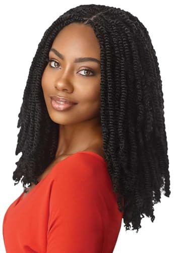 Outre X-Pression 24" Springy Afro Twist Crochet Braids - 1B