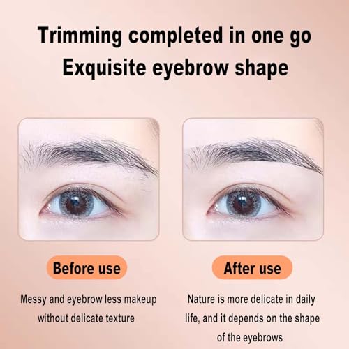 Rose Gold Eyebrow Hair Remover Replacement Heads 4 Pack for Flawless Facial Trimmer
