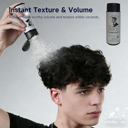 KELUAL DS Hair Texture Powder for Men - Volumizing Styling Powder (2 Pack)