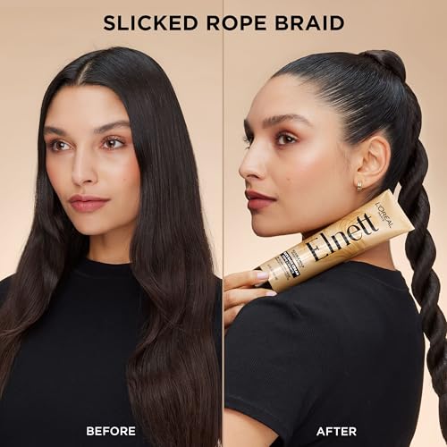 L'Oreal Paris Elnett Slick Back Styling Cream - 5.1 Fl Oz, Frizz Control & Polished Shine