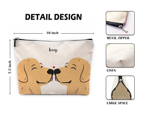 Sufamb Cute Makeup Bag for Women - Small Cosmetic Organizer, Gift for Her