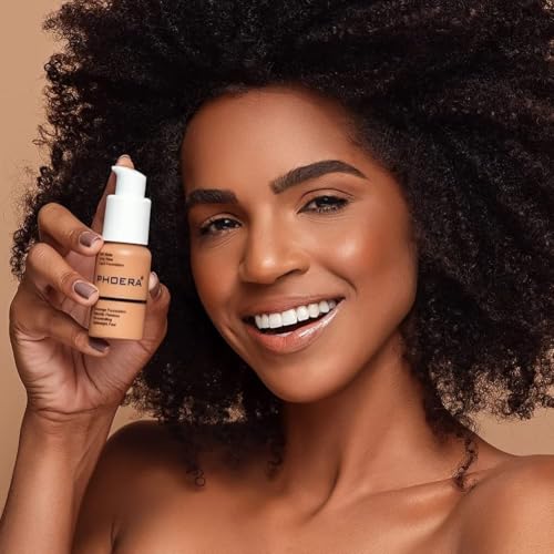 PHOERA Liquid Foundation for Mature Skin - 2-Pack (Nude & Buff Beige)