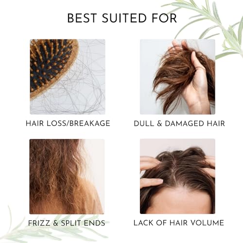 Natural Rosemary Hair & Scalp Oil - Nourishes, Strengthens & Moisturizes - 4oz - All Hair Types