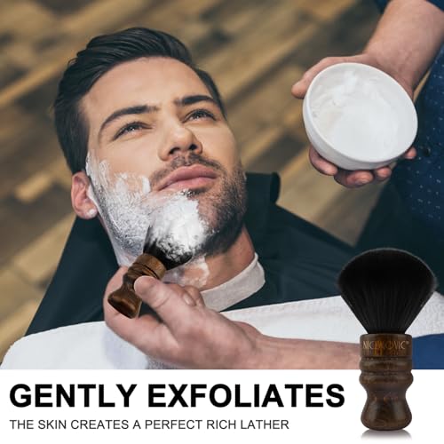 NICEMOVIC Premium Neck Duster Brush for Barbers & Stylists