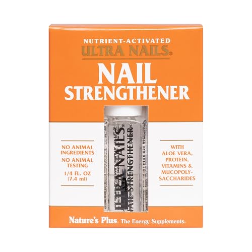 NaturesPlus Ultra Nails Strengthener - 0.25 fl oz - Vegan & Formaldehyde Free