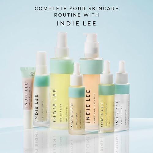 Indie Lee 100% Squalane Facial Oil - Olive-Derived Hydrating Serum, 10ml