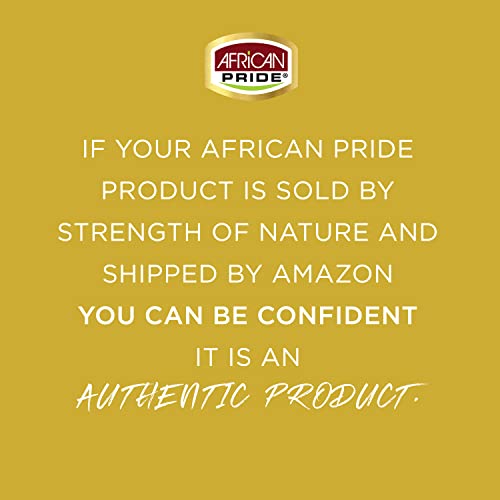 African Pride Olive Miracle Foam Mousse - Non-Flaking Frizz Control, 8.5 oz