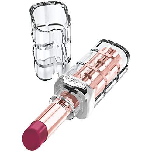L'Oreal Paris Colour Riche Plump and Shine Lipstick Wild Fig 0.1 oz - Glossy, Radiant, Fuller Lips
