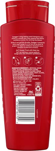 Swagger Body Wash for Men, 21 fl oz - Fresh Lime & Cedarwood