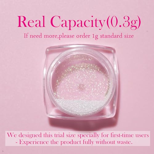 Pretty Diva Chrome Nail Powder - Mermaid Aurora Effect 0.3g