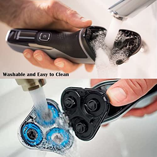SH30 Replacement Shaver Heads for Philips Series 1000, 2000, 3000 (6-Pack)