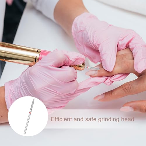 Safety Carbide Nail Drill Bit for Cuticle Cleaning & Polishing