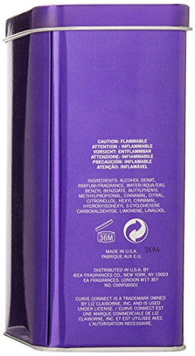 Curve Connect Eau De Toilette Perfume Spray for Women - 3.4oz