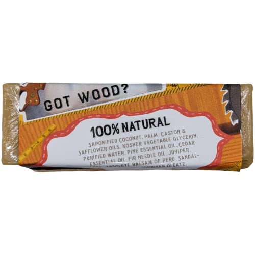 Filthy Farmgirl Morning Wood Natural Handmade Bar Soap for Men