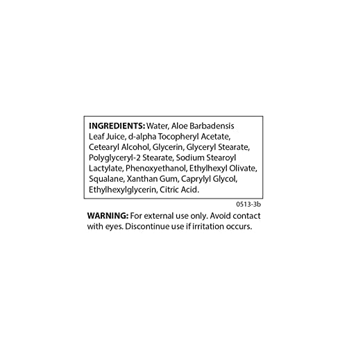 Carlson Key-E Hand & Body Cream 4 oz with Vitamin E & Organic Aloe, Pack of 1