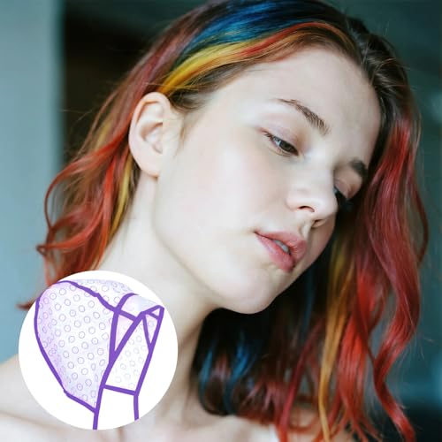 Yampahpa Hair Highlighting Kit with Caps and Hooks - 12 pcs