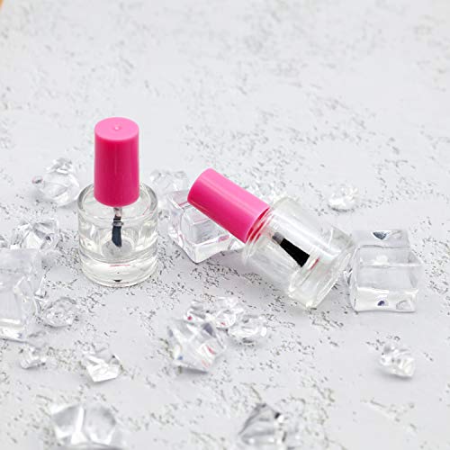 GTHER 8ML Empty Nail Polish Bottles with Brush, Funnel & Mixing Balls (20PCS)