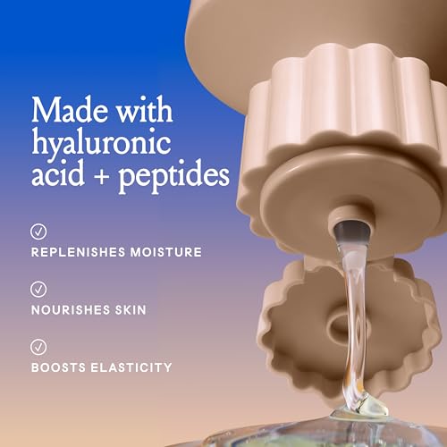 Billie Bounce Hydrating Body Wash with Hyaluronic Acid & Peptides - 18 Fl Oz (Pack of 2)