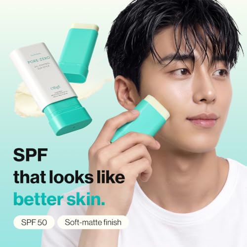 OBgE Pore Zero Matte Sunscreen Stick SPF50 - Oil Control & Pore Blurring