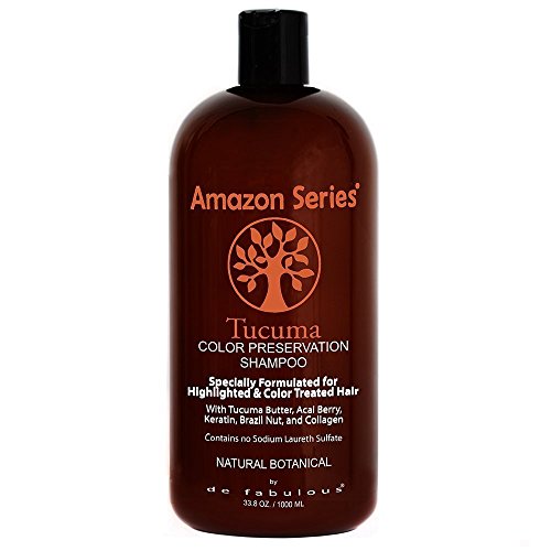 Amazon Series Tucuma Color Preservation Shampoo 8.5 oz - Moisturizes & Protects Hair