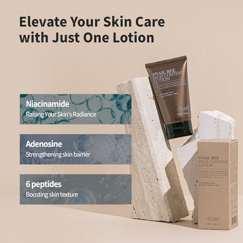 BENTON Snail Bee High Content Face Lotion 2023 Renewal – Hydrating & Nourishing Skincare, 4.05 fl oz