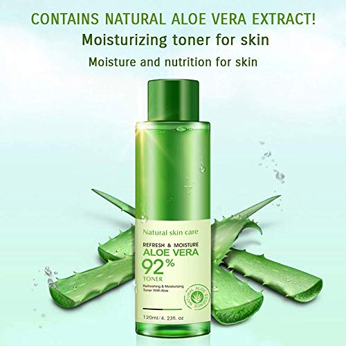 BIOAQUA Aloe Vera Moisturizing Toner - 120ml Hydrating Skin Care