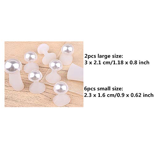 AISIBO Silicone Toe Separators for Pedicure - 8pcs Nail Polish Spacers & Spreaders