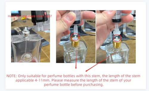 MUB 10ml Perfume Refill Syringe Pump Adapter Extraction Tool 5 Pack - Variation: Extraction