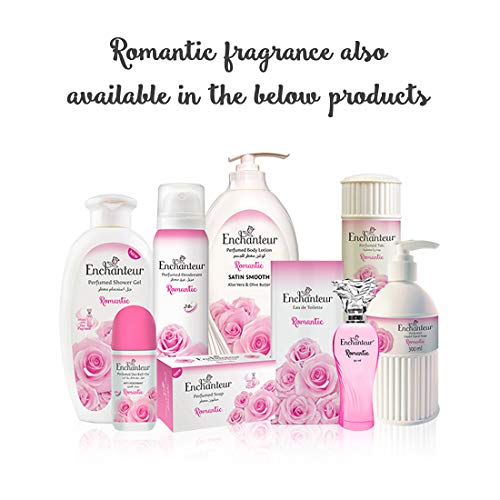 Enchanteur Romantic Shimmer Perfumed Talc Powder - 125g
