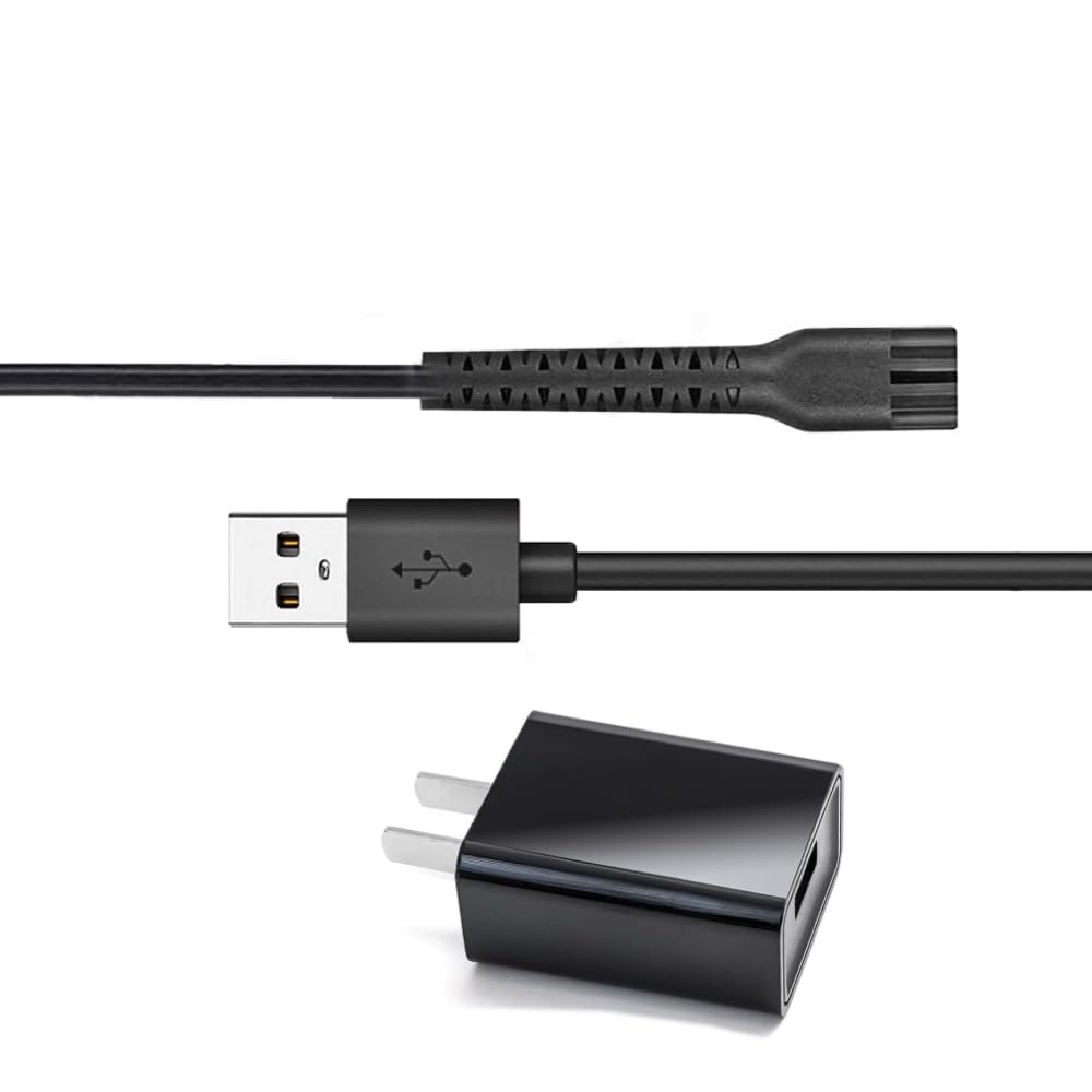 Magic Senior Detailer Legend Cordless Clippers USB Charger Cable for Wahl 5-Star Magic Clip Cordless Hair Clipper 08594,8148,8504,8164 Shaver, 8591 919 100 Year Clipper,Metal Edition Designer 8592
