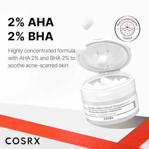 COSRX AHA 2% BHA 2% Blemish Spot Treatment Serum 50g for Acne & Scar Reduction
