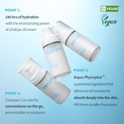 Aqua Phytoplex Cream in Toner Mist - Hydrating Facial Mist for All Skin Types (60ml + 60ml Refill) - Variation 2