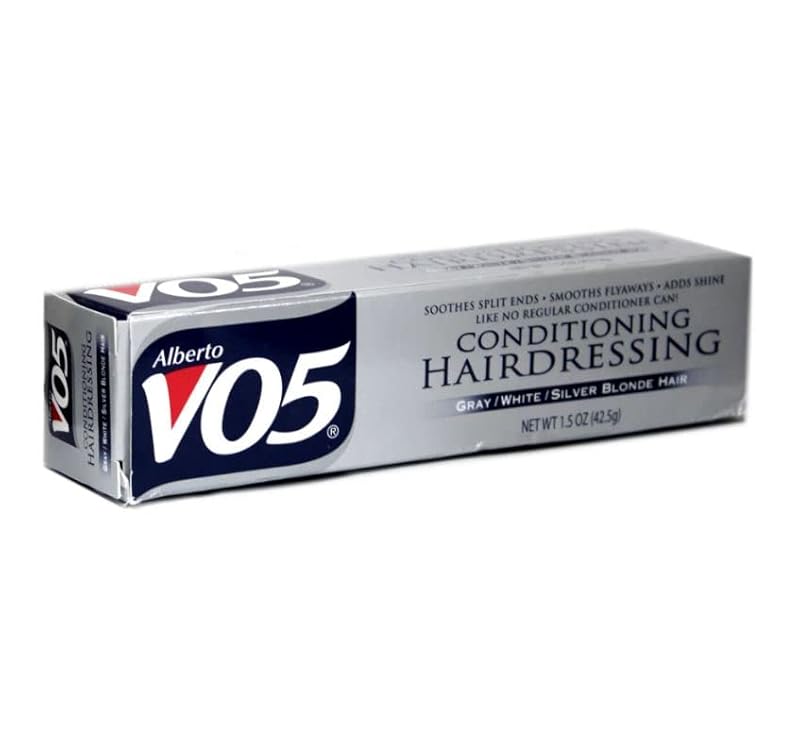 VO5 Conditioning Hairdressing for Gray & Silver Blonde Hair - 1.5 oz (Pack of 2)
