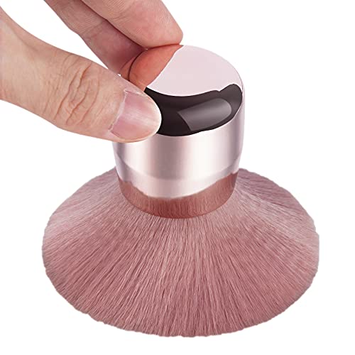 Vaincre Soft Nail Dust Brush for Acrylic & Makeup - Pink