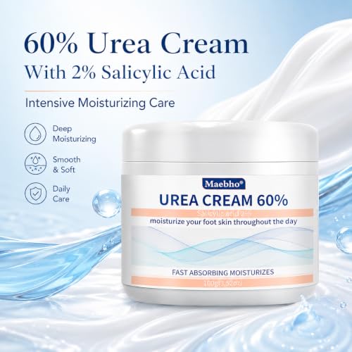 Galriva 60% Urea Foot Cream with Salicylic Acid for Dry & Cracked Heels