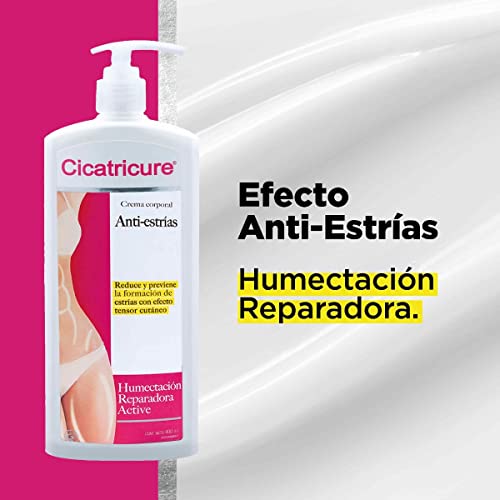 Cicatricure Anti-Stretch Mark Cream - 400ml Moisturizer for All Skin Types