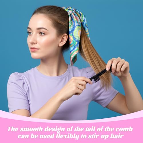 3 Row Hair Comb Set for Natural Detangling & Styling - 4PCS