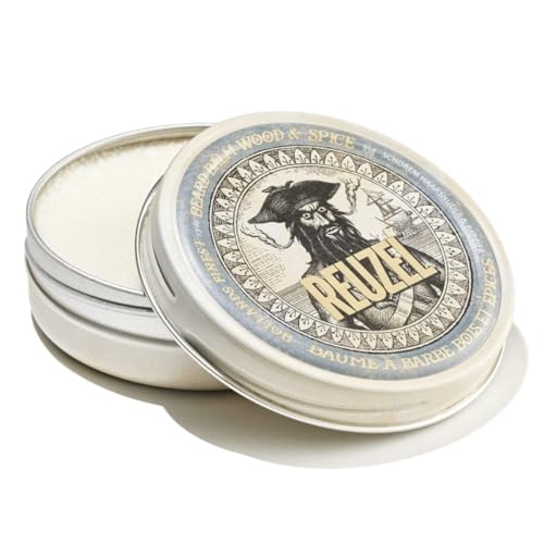 Reuzel Wood & Spice Beard Balm - Hydrating & Soothing 1.3 oz