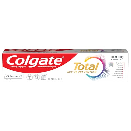 Colgate Total Active Prevention Clean Mint Toothpaste - 5.1 oz