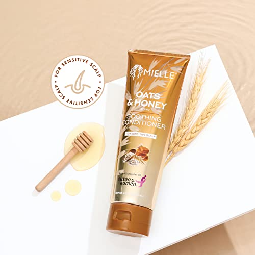 Mielle Organics Oats & Honey Soothing Conditioner for Hydrated Hair