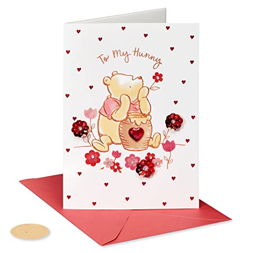 Papyrus Winnie the Pooh Romantic Valentine's Day Card