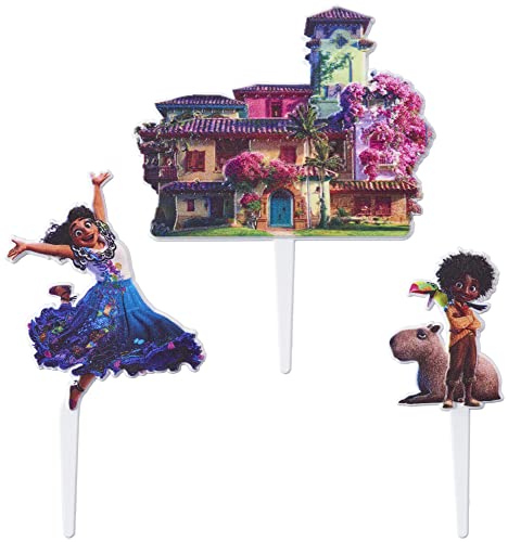 Disney Encanto Cake Topper Set - 3 Piece Decorating Kit