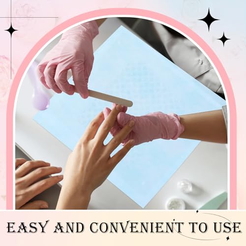 Fanfanwin Nail Dust Collector Filter Paper - Blue, 400 Sheets