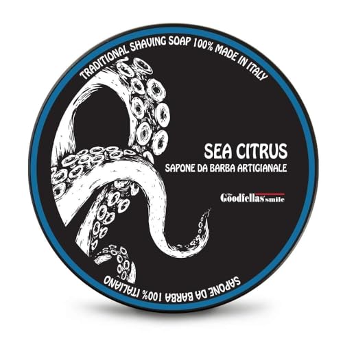 Sea Citrus Shaving Soap - 3.5 Ounce | The Goodfellas' Smile