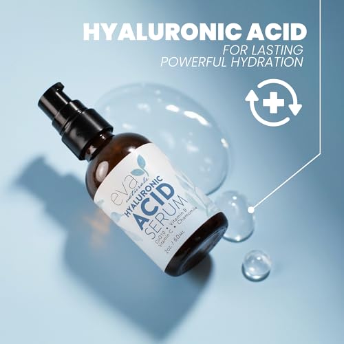 Eva Naturals Hyaluronic Acid Serum with Vitamin B5, 60ml