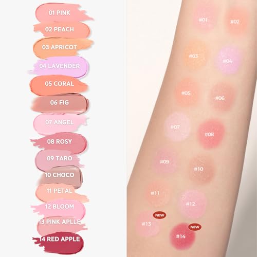 BBIA Downy Cream Blush - Lightweight Buildable Matte Finish