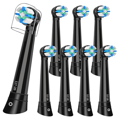 Swistarhan Replacement Heads for Oral-B iO Series (8 Pack)