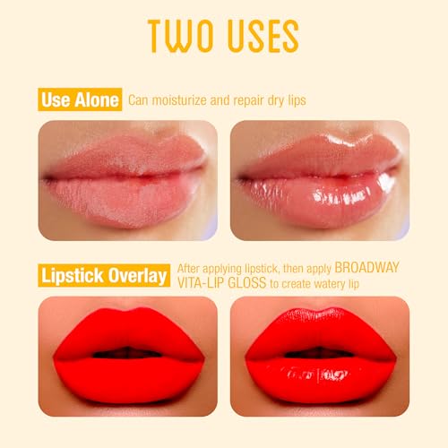 Ruby Kisses Vita-Lip Gloss Set 6 pcs | Long Lasting High Shine Lip Gloss