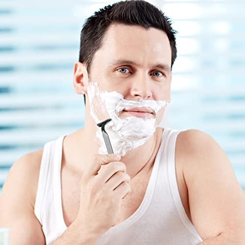 Xuezoioy Disposable Twin Blade Razors with Shaving Cream, 30-Pack Bulk