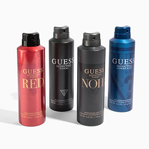 GUESS Seductive Homme Deodorizing Body Spray for Men - 6 Fl Oz